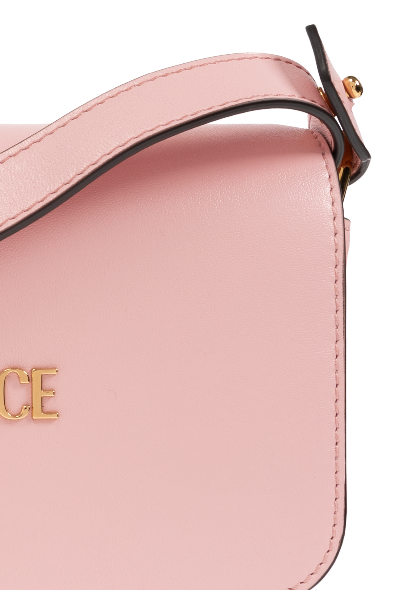 ショルダーバッグ・ポシェット Mini Vitello Shoulder Bag - Versace - Leather - Pink Versace Mini Vitello Shoulder Bag - Leather - Pink Pink